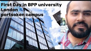 My First day in BPP university London Portsoken Campus bppuniversity ukstudentlife ukstudyvisa [upl. by Humfrey]