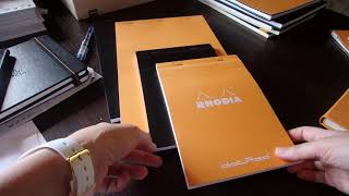 The Rhodia Dotpad and other pads review and how I use them [upl. by Gilburt]