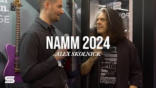 NAMM 2024  Alex Skolnick and Seymour Duncan [upl. by Guevara]