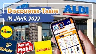 Aldi Talk an der Spitze  Die besten DiscounterTarife 2022 [upl. by Freddy]