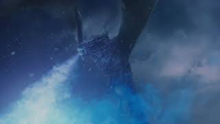 Viserion Night King  Viserion Destroys The Wall  got7 [upl. by Annatnom872]