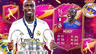 JE TESTE FERLAND MENDY 96 FUTTIES  rentable ou douille  🇫🇷   FIFA 22 Ultimate Team [upl. by Aicnetroh]