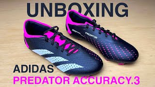 Adidas Predator Accuracy3  Unboxing [upl. by Dewees]