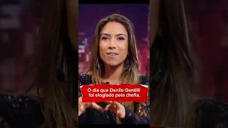 Patrícia Abravanel rasga elogios sobre o trabalho do Danilo Gentilli [upl. by Sophronia426]