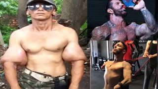 Top 8 CULTURISTAS extremoso CICLADOS Synthol y superación PERSONAL [upl. by Susannah]