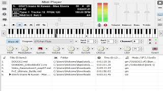 Inano Ni Kuwan midi Sc55  Sam2695 Drum Kit [upl. by Ide]