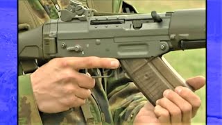 PART 1 Stgw 90 SIG SG 541550 Swiss Army 2001 Training Film with EN subtitles [upl. by Maguire]