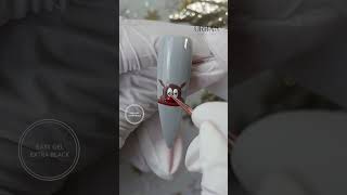 Tutorial Verniz Gel Christmas Reindeer 🦌 urbandesigncare nails vernizgel [upl. by Elga164]