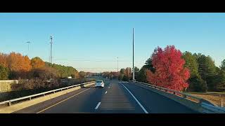 Collinsville Alabama To Whitestown Indiana 8 Fall CR30 CR51 I59 North [upl. by Ahtekal760]