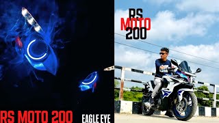 Rs 200 Bs4 Night Out  Hyper Ride  Rs 200 Top speedbike srgvlogs07 rs200 [upl. by Tomasine]