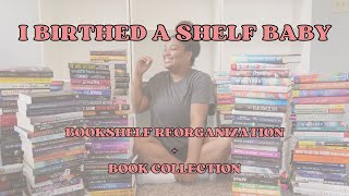 MY BOOKSHELVES ARE POPPIN MY BOOKSHELVES ARE COOL 📚 I reorganized my shelves amp minilibrary tour 🤗 [upl. by Amada]