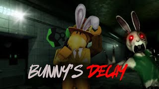 The Decay of Bunny  Reaction to Roblox Piggy DECAY Chapter Bunny CFC [upl. by Yrtnej]