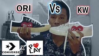 Review Converse Comme Des GARCONS CDG [upl. by Rabjohn]