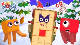 VACANCES DE NOËL 🎅🎄  Épisodes complets  Épisode 2  Numberblocks en français [upl. by Rimidalg]