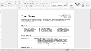 How to insert photo in CV ms word  Add photo in resume ms word  CV writing [upl. by Nahn]