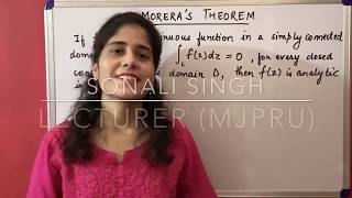 Morera’s Theorem Complex Analysis [upl. by Ahs]