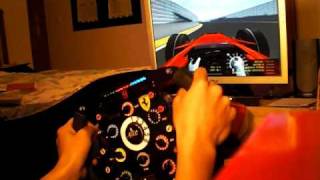 HD Friend Testing Steering Wheel By LEOPOLDO [upl. by Adiaz]