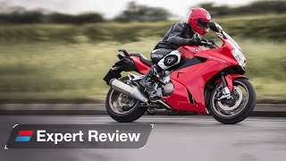 2015 Honda VFR800F bike review [upl. by Rosenthal]