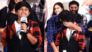 Child Artist Rohan Cried On Stage  90’s  A Middle Class Biopic Press Meet  Shivaji [upl. by Llirred]