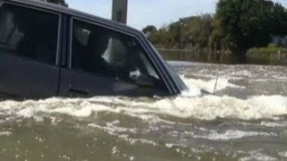 What to Do Car Sinking in Water Only Seconds to React [upl. by Miles]