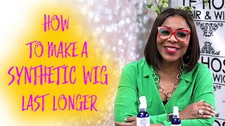 This is how to make a synthetic wig last longer [upl. by Edi]