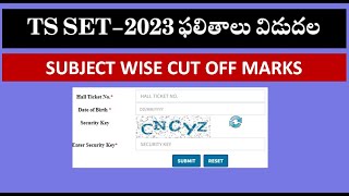 తెలంగాణ సెట్ ఫలితాలు విడుదల TS SET Results 2023  Check Your Score Card Cut off Marks [upl. by Rinum499]