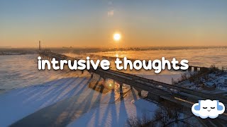 Natalie Jane  Intrusive Thoughts Clean  Lyrics [upl. by Hammer]