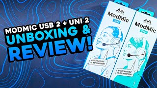 Unboxing amp Review Antlion Audio Modmic USB 2 and Uni 2 [upl. by Iur995]