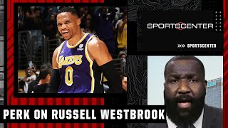 Kendrick Perkins on Lakers vs Heat Russell Westbrook got his confidence back  SportsCenter [upl. by Dnalsor]