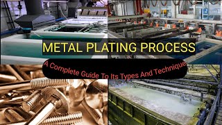 Metal Plating Process  A Complete Guide To Its Types And Technique [upl. by Etnahs]