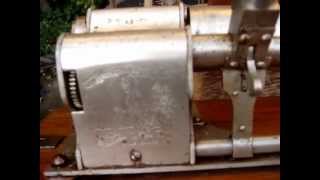 ANTIQUE PATHE GRAMOPHONE PHONOGRAPHS HORN REPRODUCER SEE VIDEO SPARE  REPAIR [upl. by Boonie]