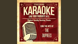 Why Dont You Believe Me Originally Performed By The Duprees Karaoke Version [upl. by Bathsheb]