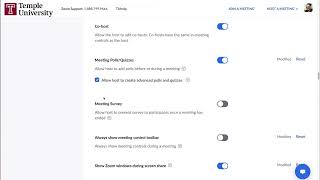 Advanced Polls and Quizzing in Zoom Tech Tip Tuesday 28 [upl. by Eatnuahs]