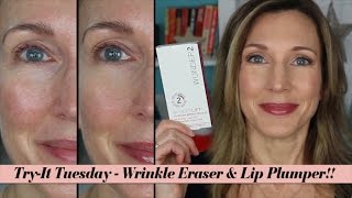 Try It Tuesday  60 Second Wrinkle Eraser amp Lip Plumper [upl. by Rauscher]