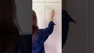 Ikea billy bookcase storage wall hack 🤍 diy homedecor ikeahack ikeahacking shorts shortvideo [upl. by Junko]