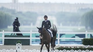 Equestrian riders at Paris Olympics horrified by video of Dujardin whipping a horse [upl. by Hime461]