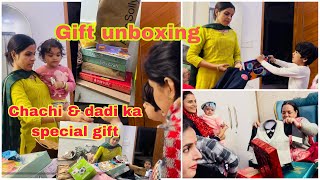 Dhanua birthday gift unboxing🤗 family वालो ने क्या दिया किसका गिफ़्ट सबसे best है [upl. by Aruol383]