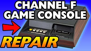 Fairchild Channel F Game Console Repair [upl. by Lledor]