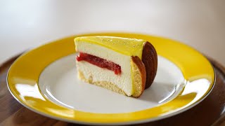 Lemon Mousse Cake – Bruno Albouze [upl. by Wiltz646]