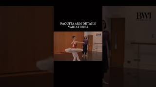 THE FINAL ARM IN PAQUITA VARIATION 6 ✨ ballettips ballerina paquita vaganova [upl. by Andreana]