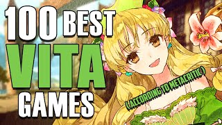 Top 100 PS VITA GAMES According to Metacritic [upl. by Solohcin]