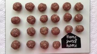 Meatballs recipeChiftelute din carne de porc [upl. by Sylram]