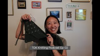 The Daily Knitter Knitting Podcast Ep 02 Monday Sweater [upl. by Okkin743]