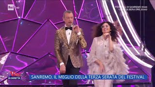 Sanremo il meglio della terza serata del Festival  La Vita in diretta  09022024 [upl. by Towrey]