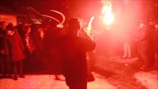 Abtenauer Krampuslauf des Trattbergpasses [upl. by Sinegold]