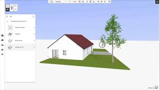 Tutoriel  créer une toiture simple à 2 pans sur loutil plan 3D Kazaplan [upl. by Selfridge]