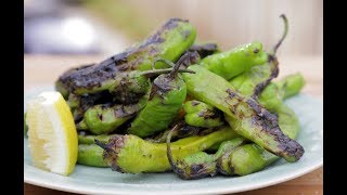 How to Cook Shishito Peppers  Air Fryer Shishito Peppers [upl. by Nordna58]