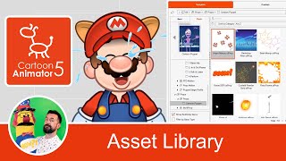 Reallusion Cartoon Animator 5 Assets library [upl. by Leirol]