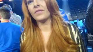 WiwiBloggs Interview Eurovision diva Helena Paparizou chats with wiwibloggs com [upl. by Furiya]