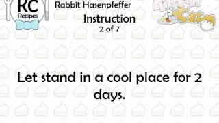 Rabbit Hasenpfeffer  Kitchen Cat [upl. by Ellerol]